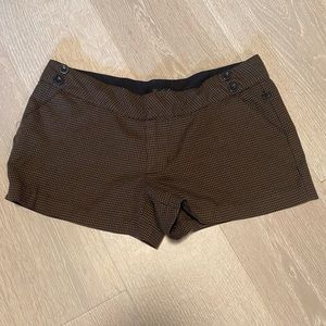 Ezikiel Girl cute soft brown plaid shorts